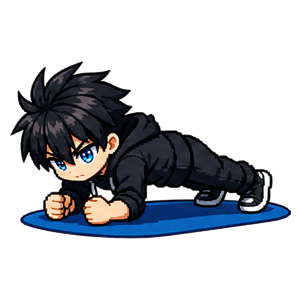 Planche — illustration pixel art