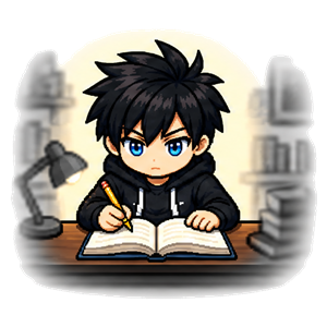 Concentration sans distraction — illustration pixel art